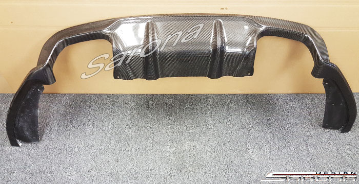 Custom BMW X5  SUV/SAV/Crossover Rear Lip/Diffuser (2014 - 2019) - $590.00 (Part #BM-038-RA)